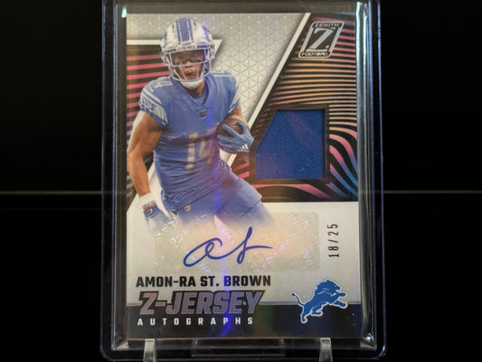 Amon ra st brown patch auto /25 zenith