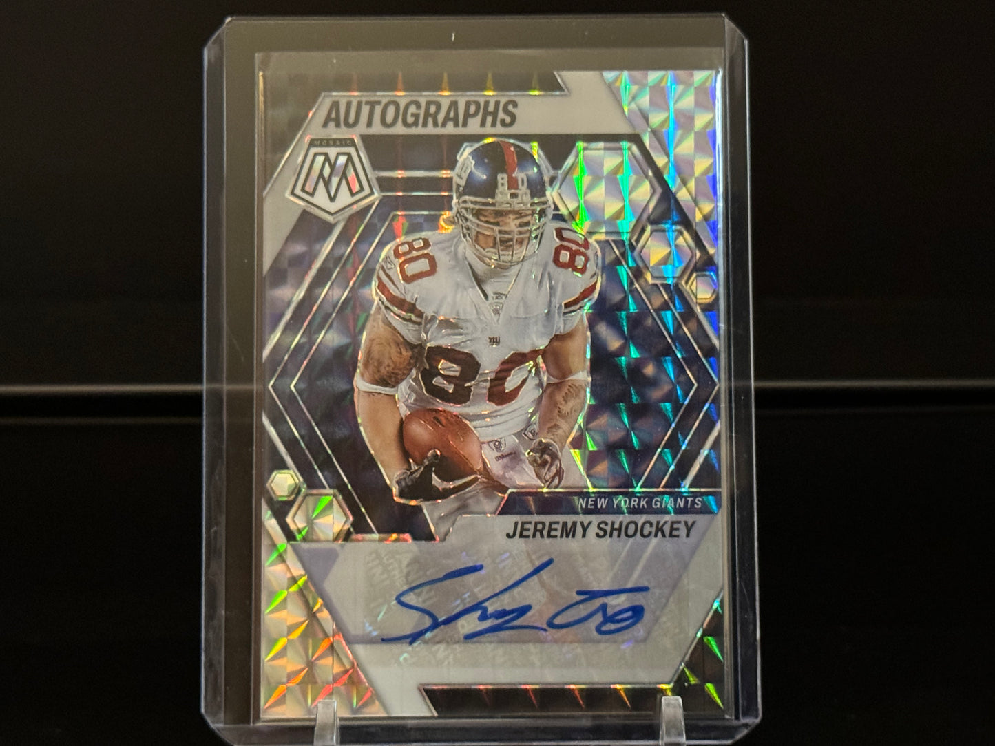 Jeremy Shockey Mosaic auto (2023)